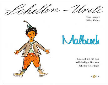 Schellen-Ursli Malbuch inkl. 16 Postkarten